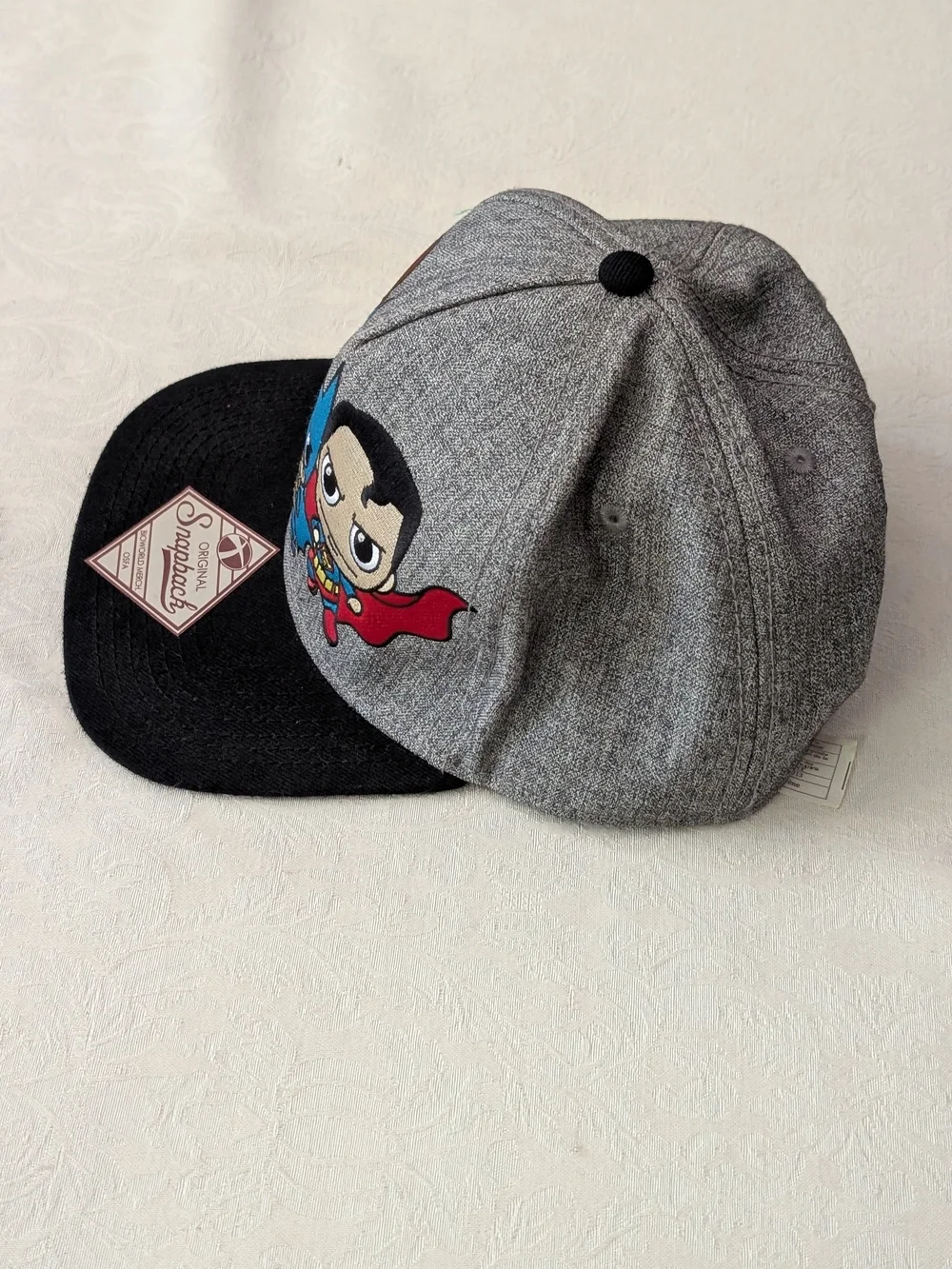 Bioworld Merch DC Comics Originals Heroes Snapback Hat Batman Superman GL